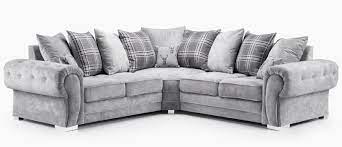 grey corner sofa chingford large