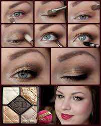 dior night golds makeup tutorial