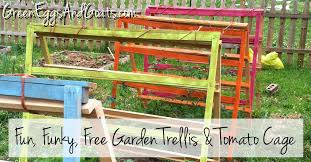 Garden Trellis And Tomato Cage