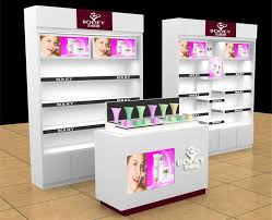 retail makeup display stand cosmetic