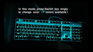 Can we change it to a different color like red or blue, if so how? Tutorial How To Change Backlit Colors On Hv Kb366l Mechanical Keyboa