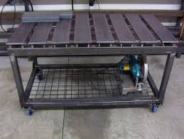 diy welding table and cart ideas