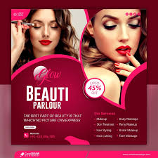 beauty parlour banner template