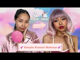 simple kawaii makeup tutorial