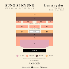 Los Angeles Ca Theatre At Ace Hotel Sung Si Kyung In Usa