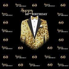 Personalize your own printable & online milestone 60th birthday cards. Laeacco Happy Men S 30 40 50 60th Birthday Party Dressing Cloth Celebration Poster Photo Background For Photography Backdrops Background Aliexpress