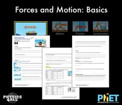 Lower and raise the ramp to see how the angle of inclination affects the parallel forces. Phet Forces Motion Lab Distance Learning By Physics For All