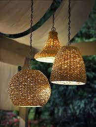 Durrant 1 Light Wicker Outdoor Pendant