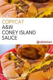 copycat a w coney island sauce recipe
