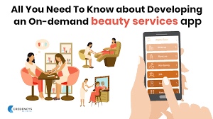 on demand beauty services app