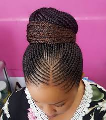 Thinking about changing up your look and trying a new haircut style? Braided Updo Straight Up Natural Hair Styles Hair Styles Cornrow Hairstyles