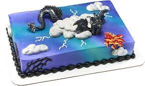 Dragon Birthday Cake gambar png