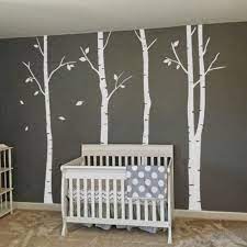 Birch Wall Sticker Baby Nursery Room