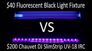 Fluorescent Vs Led Which One Is The Better Black Light Youtube
