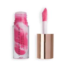 makeup revolution ceramide swirl lip gloss berry pink 4 5ml