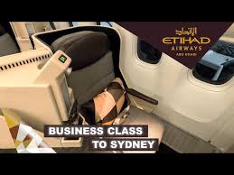 etihad airways 777 business cl 4k
