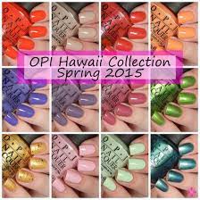 opi spring 2016 hawaii collection