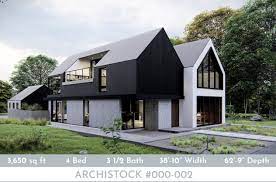 4 bedroom scandinavian house plan