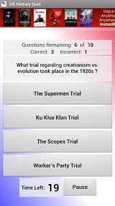 Built by trivia lovers for trivia lovers, this free online trivia game will test your ability to separate fact from fiction. Us History Quiz Review For Teachers Common Sense Education
