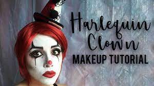 harlequin clown makeup tutorial you