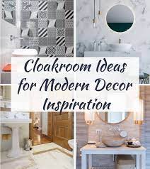cloakroom ideas for modern decor