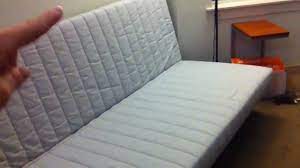 They also make an excellent addition to dorm the cover of your mattress plays an essential role in determining how comfortable your overall. How To Reassemble An Ikea Beddinge Futon Youtube