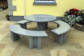 Granite Table And Benches S N Granite