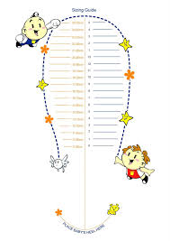 Printable Shoe Chart For Boys Baby Shoe Sizes Shoe Size