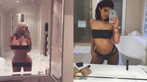 Kim Kardashian s protege Kylie Jenner poses for her own version of.