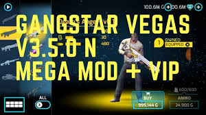 Gangstar Vegas (updated v 3.5.0n) Mod (Unlimited Money + VIP GOLD STATUS)  by Androplace