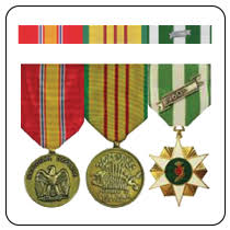 official military ribbons united