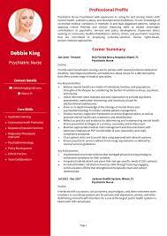 psychiatric nurse resume resume exle