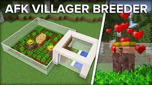minecraft afk villager breeder the