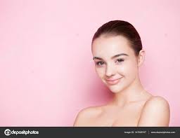 beauty natural makeup with cute