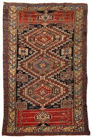 antique caucasian shirvan rug circa