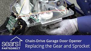chain drive garage door opener