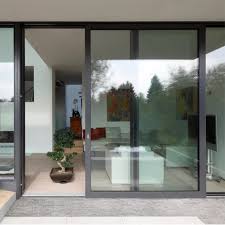 Double Glazed Aluminum Sliding Glass Doors