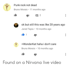 Nirvana Punk Rock Not Dead Bruno Morais 11 Months Ago 2 Ok