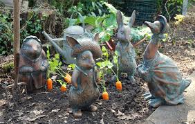 Peter Rabbit Garden Sculpture
