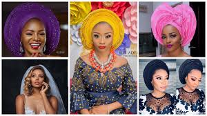 amazing makeup and african gele styles