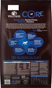 Wellness Core Grain Free Large Breed Puppy Deboned Chicken Recipe Dry Dog Food 12 Lb Bag
