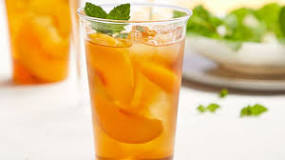 What are the benefits of drinking peach tea?