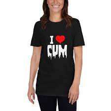 I Love Cum Shirt Sperm Tee Cum on My Face Tee Slutty - Etsy Norway