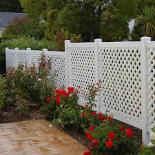 Fencemaster Vinyl Lattice Fencing