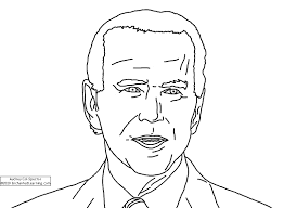 Obama is the 44th president of the united states. Joe Biden Coloring Page Enchanted Learning