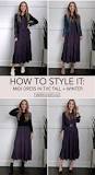 how-do-you-wear-a-midi-dress-in-the-fall