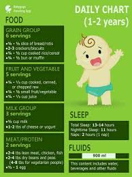 Pls Suggest 1 2 Year Baby Food Chart