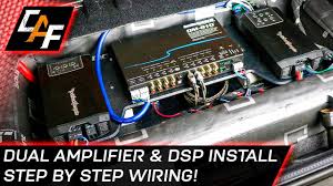car audio wiring dual lifier and
