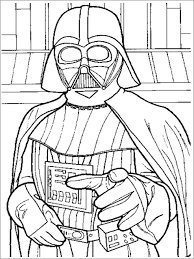 Darth vader coloring pages, yoda, stormtrooper, r2d2, clone trooper, chewbacca & luke skywalker coloring pages. Darth Vader Coloring Page Free Coloringbay