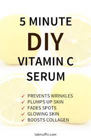 This homemade vitamin c powder is a great way to add a burst of citrus to your morning smoothies! Easy 5 Minute Diy Vitamin C Serum Recipe Lab Muffin Beauty Science